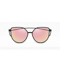 Goggle Fashion UV 400 Protection Glasses Travel Goggles Outdoor PC Frame Sunglasses - Black Pink - CE18Q9ZUQ4I $8.41