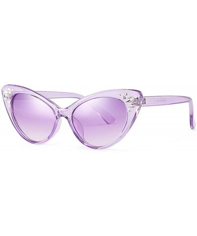 Aviator Sunglasses 2019 NewTrend Fashion Cat Eye UV400 Travel Shopping Get Together 6 - 3 - C918YZWW6HO $9.57