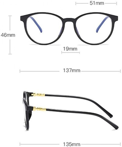 Square College Stylish Non Prescription Eyeglasses Students - Yellow - CL196ICNTL8 $7.43