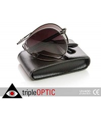 Aviator Limited Edition Folding Pocket Aviator Sunglasses + Case - Silver Lavender - C611G13WSQL $11.19