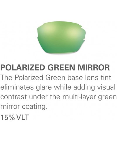 Sport Mayor Polarized Sunglass with Polycarbonate Lens - Tortoise/Green Mirror Polarized Polycarbonate - CS11XG5JGZD $34.92