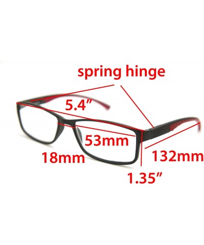 Semi-rimless Full-Rimless Flexie Reading double injection color Glasses NEW FULL-RIM - CE1803RHL3N $21.30