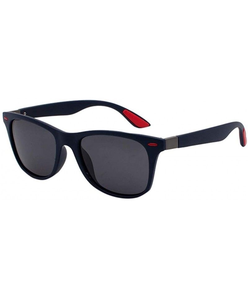 Rimless Classic Polarized Horn Rimmed Sunglasses for Men Wome - CK18Z36YK2G $8.59