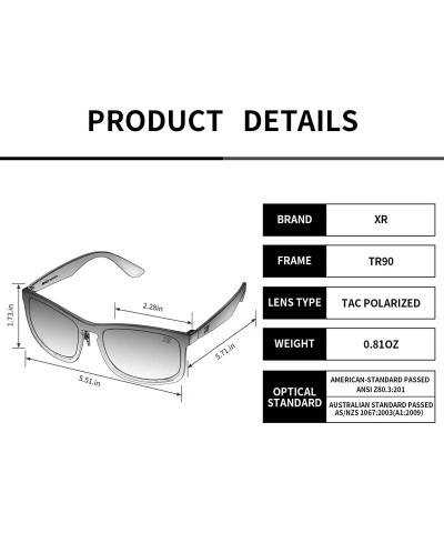 Sport Unisex Polarized Sunglasses Super Lightweight Frame Sun Glasses for Man Women 100% UV Protection - C118U0MH5OC $17.33