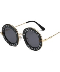 Aviator Little Bee Round Glasses Vintage Men Women Sunglasses Oculos De Sol Retro NO.1 - No.5 - CH18YZUTCZC $11.49
