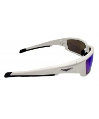 Rectangular HZ Series Superfit - Premium Polarized Sunglasses - Sunglasses for Men - Full Frame Strong Arms - Pure White - CY...