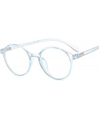 Shield Round Transparent Eyeglasses Fake Optical Glasses Frames Women Myopia Glass Spectacles Eyewear Computer - CK198A98GN2 ...