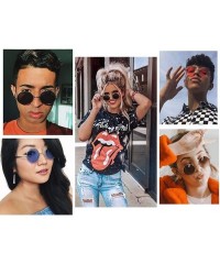 Wrap Original Glasses Novelty Cosplay - Silver Frame - Yellow - C5197CKS9NS $8.85