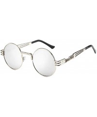 Oversized Women Men Vintage Retro Glasses Unisex Big Frame Sunglasses Eyewear - A - CT18TKUD50G $8.05