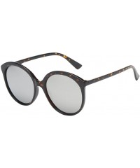Square Big Frame Sunglasses-Fashion Vintage Round Frame Sunglasses Eyewear (E) - E - CL18R3QWRK8 $8.67