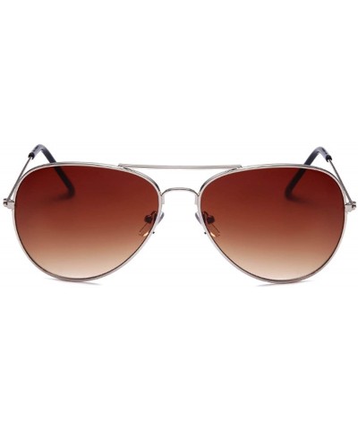 Aviator Mens Womens Sunglasses UV Protection Aviator Style Sunglasses - C4 - CS18XKG20KR $12.72