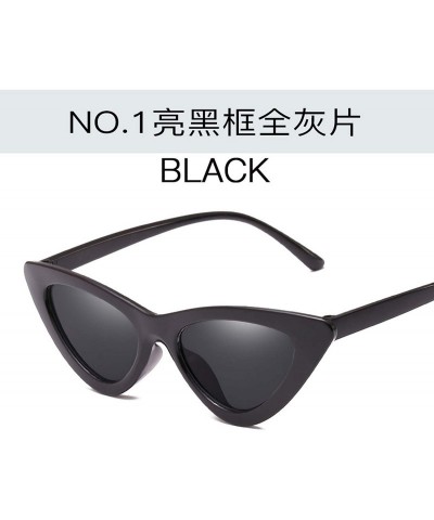 Rimless Cute Sexy Cat Eye Sunglasses Women Metal Retro Small Vintage Female Classic Sun Glasses - 12 - CJ198A305ON $33.76