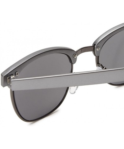 Rectangular Soho Rectangular Sunglasses - Matte Pewter - CX11B93P3OR $14.93