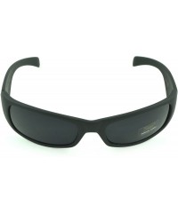 Round Gangster Sunglass Hardcore Dark Lens Sunglasses Men Women - Black-matte - CC12D1PGDIF $7.67