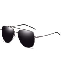 Aviator Men's Polarizing Sunglasses Classic Toad Mirror Antiglare Polarizing Driving Sunglasses - C - C318QR73QYA $29.85