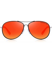 Aviator Premium Fashion Style Mens Classic pilot Sunglasses Polarized 100% UV protection sun glasses for men S8766 - C618N83D...
