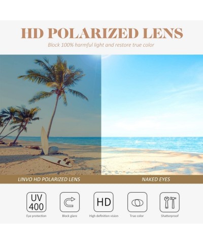 Round Classic Semi Rimless Half Frame Polarized Sunglasses for Men Women UV400 - 3 Silver Frame / Silver Lens - C118T737GYL $...