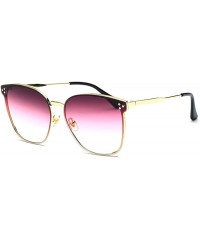 Aviator Fashion new sunglasses - ladies coated sunglasses retro sunglasses - A - CU18S8CA94I $82.80