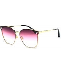 Aviator Fashion new sunglasses - ladies coated sunglasses retro sunglasses - A - CU18S8CA94I $35.95