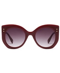 Oversized Women Round Sunglasses-Classic Black Large Frame Outdoor Glasses UV400 - C3 - C518D4MD0W0 $18.78