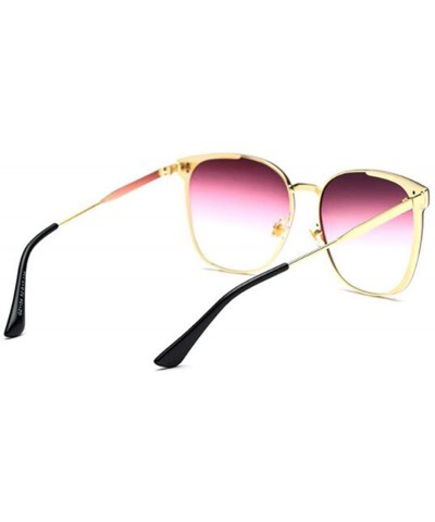 Aviator Fashion new sunglasses - ladies coated sunglasses retro sunglasses - A - CU18S8CA94I $82.80