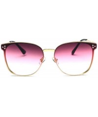 Aviator Fashion new sunglasses - ladies coated sunglasses retro sunglasses - A - CU18S8CA94I $35.95