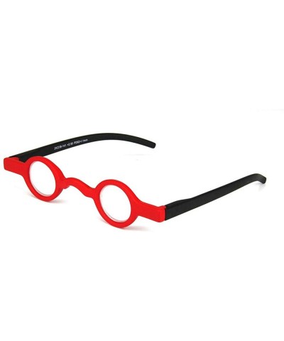 Round Small Round Sunglasses Women Retro Brand Designer Punk Sun Glasses Vintage Goggles Red Shades - Red&blue - CB192SHSKZL ...