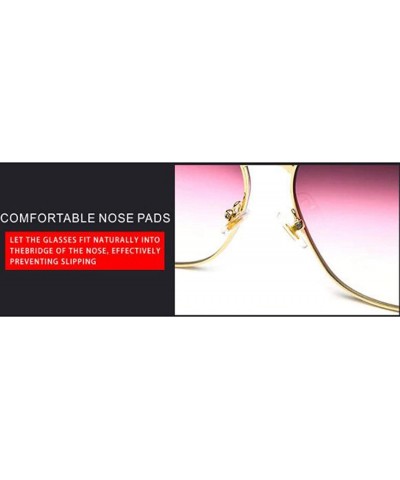 Aviator Fashion new sunglasses - ladies coated sunglasses retro sunglasses - A - CU18S8CA94I $35.95