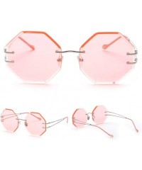 Round Small Round Polarized Sunglasses Mirrored Lens Unisex Glasses (Color G) - G - C018WE7H050 $83.22