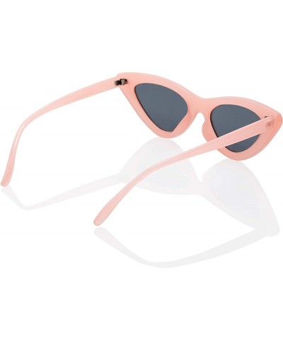 Goggle Vintage Mod Clout Goggle Color Cat Eye Sunglasses UV 400 Retro Kurt Cobain for Women Unisex - CH18KR6HQ4H $14.93