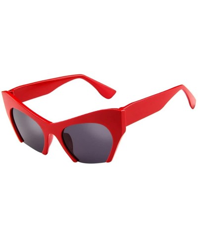 Cat Eye Sunglasses for Women Cat Eye Sunglasses Vintage Sunglasses Retro Glasses Eyewear Sunglasses for Holiday - B - CI18QTD...