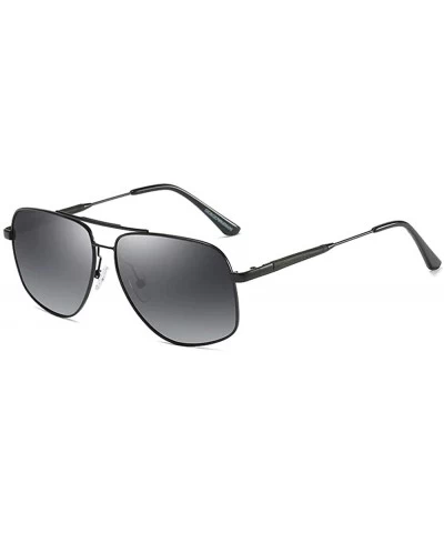 Round Polarized Lens Wellington Sunglasses Pouch & Cross Set Unisex Sunglasses MDYHJDHHX - Black - CD18X6NN4OM $37.55