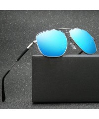 Round Polarized Lens Wellington Sunglasses Pouch & Cross Set Unisex Sunglasses MDYHJDHHX - Black - CD18X6NN4OM $19.02