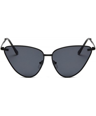 Oversized Sunglasses Vintage Protection Glasses Eyewear - A - CB18QO3GRIT $10.44