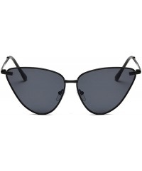 Oversized Sunglasses Vintage Protection Glasses Eyewear - A - CB18QO3GRIT $10.44