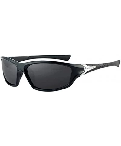 Round Polarised Driving Polarized Sunglasses Eyewears - 5 - CP19975Q736 $47.99