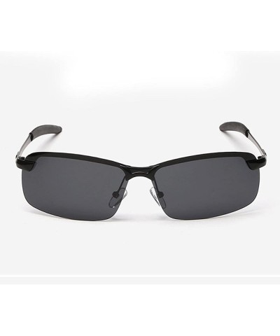 Goggle Sunglasses for Men Women Polarized Sunglasses Goggles Glasses Sunglasses Night Driving Glasses - Black - CZ18QMZ3ARG $...