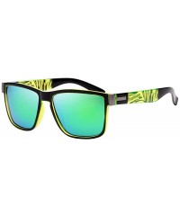 Aviator Sunglasses 2019 New Fashion Square Polarized UV400 Color Coating Sports 1 - 4 - CB18YLYLKOS $8.66