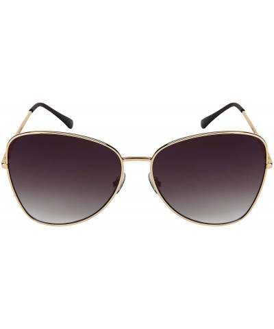 Aviator Extra Large Unisex Pilot Aviator Sunglasses Top Gun W/Spring Hinge & Soft Pouch BG20840S - C61962XCOA5 $11.97