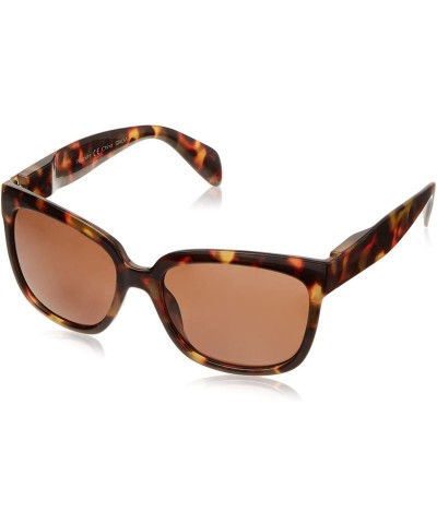 Square Women's Palmetto Square Hideaway Bifocal Sunglasses - Tortoise - 56 mm 2.5 - CF189SS96UU $44.27