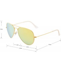 Aviator Wholesale Stylish Bulk Lot Aviator Party Sunglasses Bulk for Men and Women 3025 Shipping from USA - 12 PACK - C418GYI...