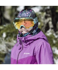 Goggle Kids Balaclava Hood - Tie Dye Orchid - CG18UUEHY6U $18.70