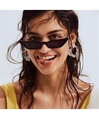 Cat Eye Sunglasses Designer Vintage Transparent Glasses - Leopard - CH198ET280E $24.23