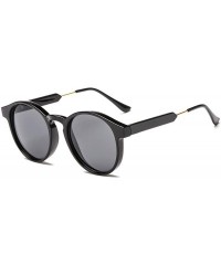 Round Round Sunglasses Men Women Unisex Retro Vintage Design Small Sun Glasses Driving Sunglass Ladies Shades - C8197Y6YLYT $...