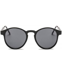 Round Round Sunglasses Men Women Unisex Retro Vintage Design Small Sun Glasses Driving Sunglass Ladies Shades - C8197Y6YLYT $...