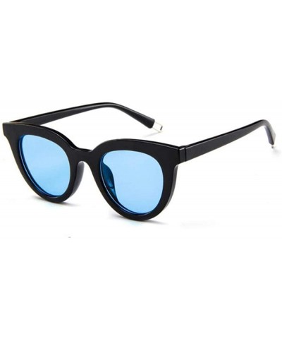 Cat Eye 2019 New Women Cat Eye Sunglasses Fashion Sexy UV400 Sun Glasses Ocean Bblue - Bblue - CU18XEC4C5T $8.02