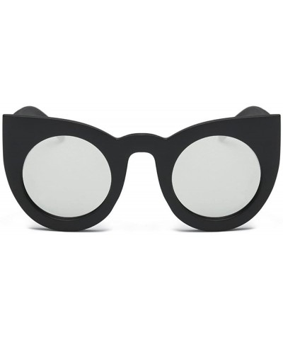 Oversized Sunglasses for Men Women Round Vintage Sunglasses Retro Sunglasses Circle Eyewear Glasses UV 400 Protection - H - C...