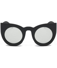 Oversized Sunglasses for Men Women Round Vintage Sunglasses Retro Sunglasses Circle Eyewear Glasses UV 400 Protection - H - C...