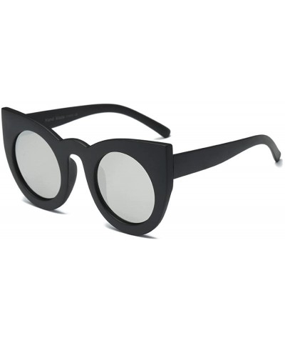 Oversized Sunglasses for Men Women Round Vintage Sunglasses Retro Sunglasses Circle Eyewear Glasses UV 400 Protection - H - C...