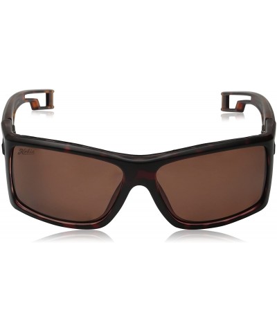 Rectangular Men's Ventana-A010138 Polarized Rectangular Sunglasses - Satin Tortoise - CS12BKRTZGD $51.47